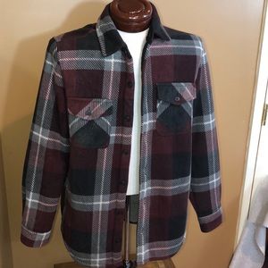 fleece flannel jacket